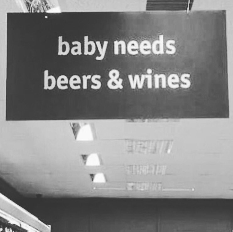 fastsigns207's tweet image. #signfailfriday Same aisle for the parents or is that just what the baby really needs? 😂 #itsfriday #sendbeer #winetime