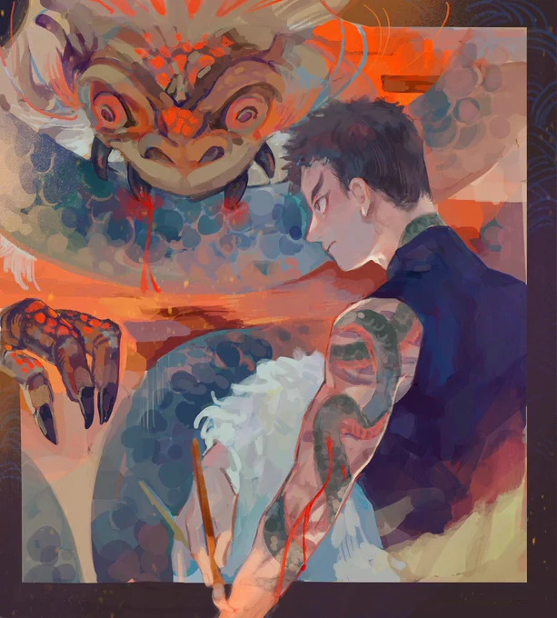 画人之戦 