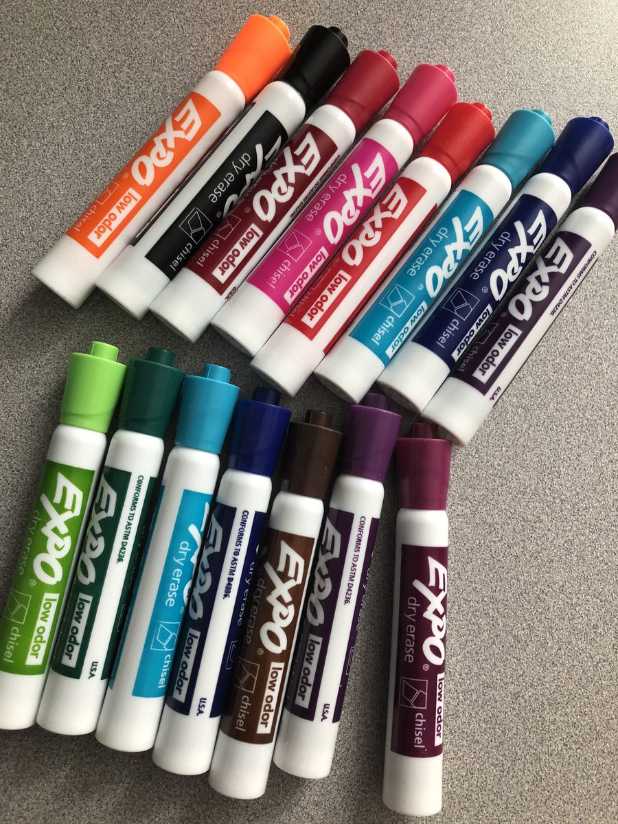 ms_akerlind's tweet photo. When your mom’s a teacher, she just gets it. Thanks, mom! #chiseltip #allthecolors https://t.co/hjgWRRJCjW