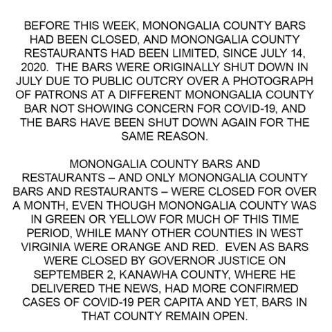 FatDaddysWV's tweet photo. Statement regarding Sept 1st opening and subsequent closure. (1/2) https://t.co/3rlhuPTBEb