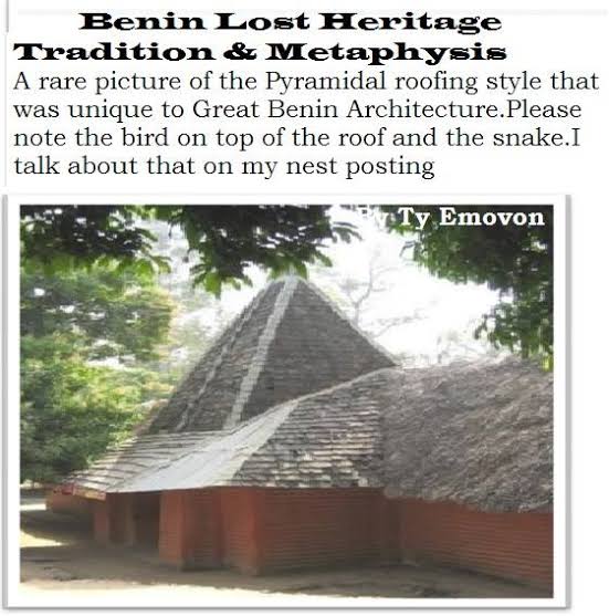 Benin City was also one of the first cities to have a semblance of street lighting. Huge metal lamps, many feet high, were built and placed around the city, especially near the king’s palace.