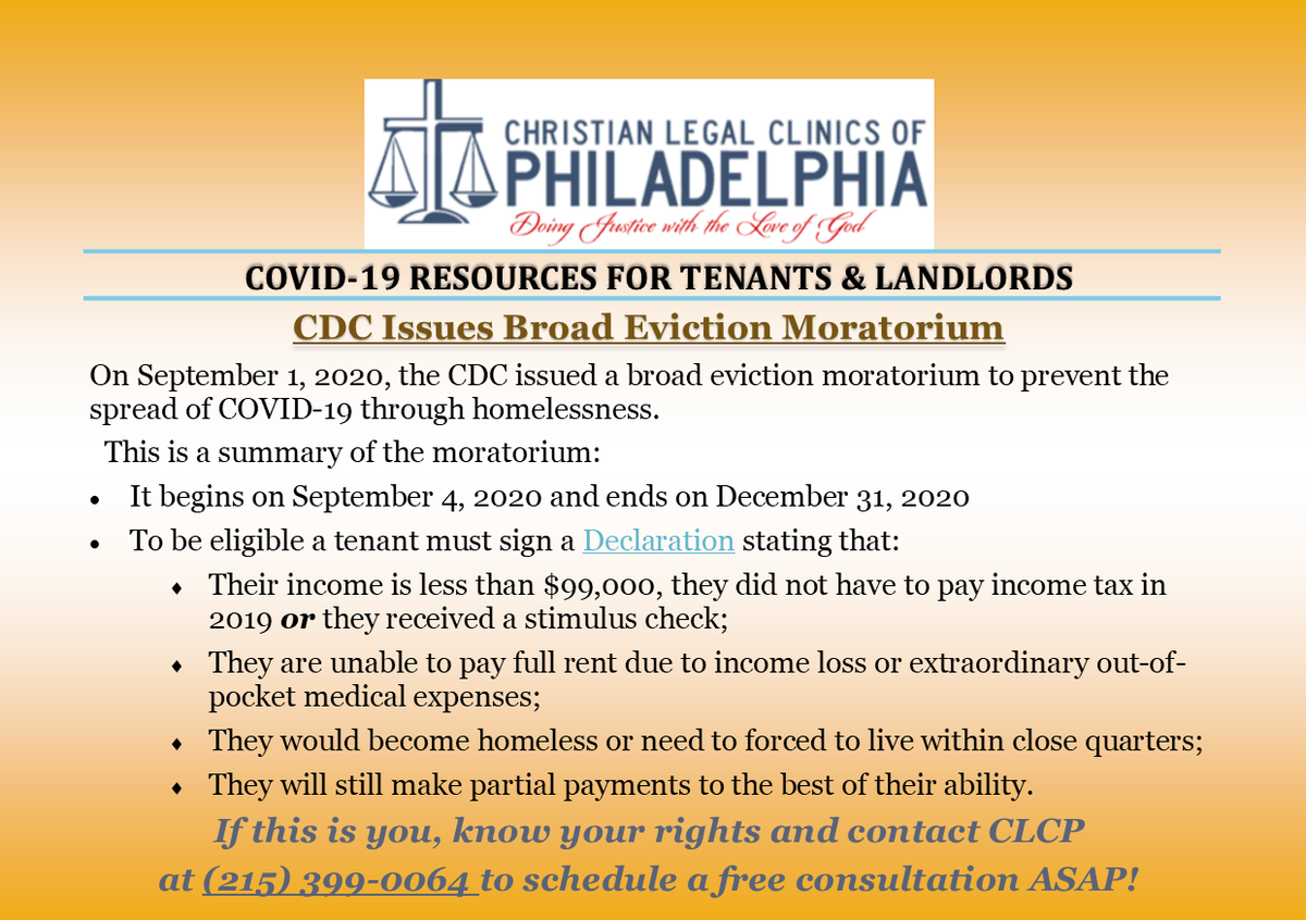 Christian Legal Clinics of Philadelphia tweet media