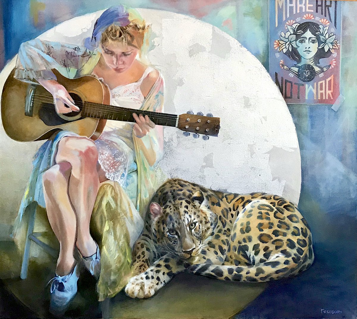 September 1 - 26 "Teach Your Children Well" ~ New Paintings &amp; Collaborations by Rachel Altschuler &amp; Gay Freeborn