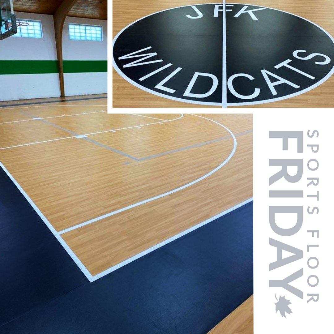 Action V-Sport is a vinyl sheet flooring that is factory treated to resist mold, fungus, and bacteria. 

Facility: JFK Elementary School – Spring Valley, IL 
Install: H2I Group – Lombard, Illinois 
System: 5,900 SF Action V-Sport bit.ly/2Z4F5B6 

#SportsFloorFriday