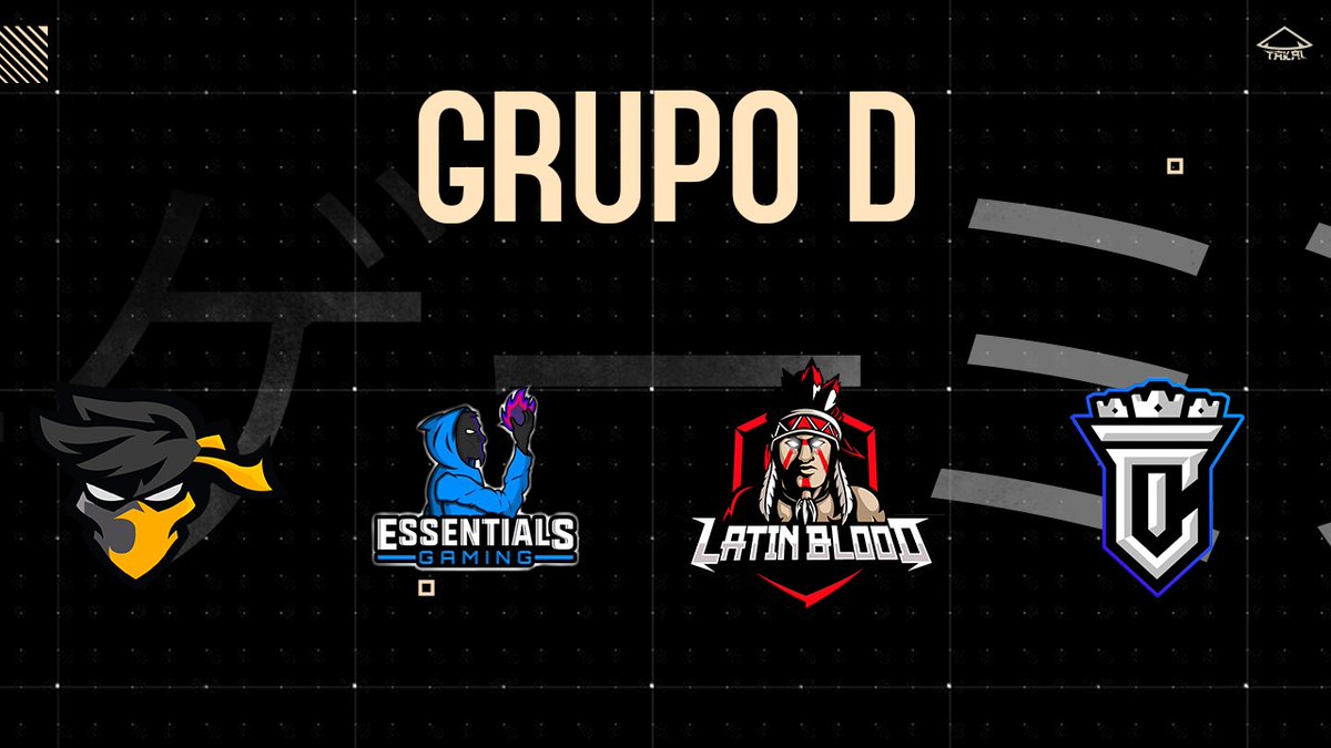 #Presentaciones

Grupo D:

⚫️<a href="/ACE1_COL/">ACE1 Colombia</a>
⚫️<a href="/EssntialsGaming/">Essentials Gaming</a>
⚫️<a href="/LatinBlood_LB/">Latin Blood™️</a>
⚫️<a href="/ThreeCrownsGG/">ThreeCrowns™</a>

¡Bienvenidos a todos!