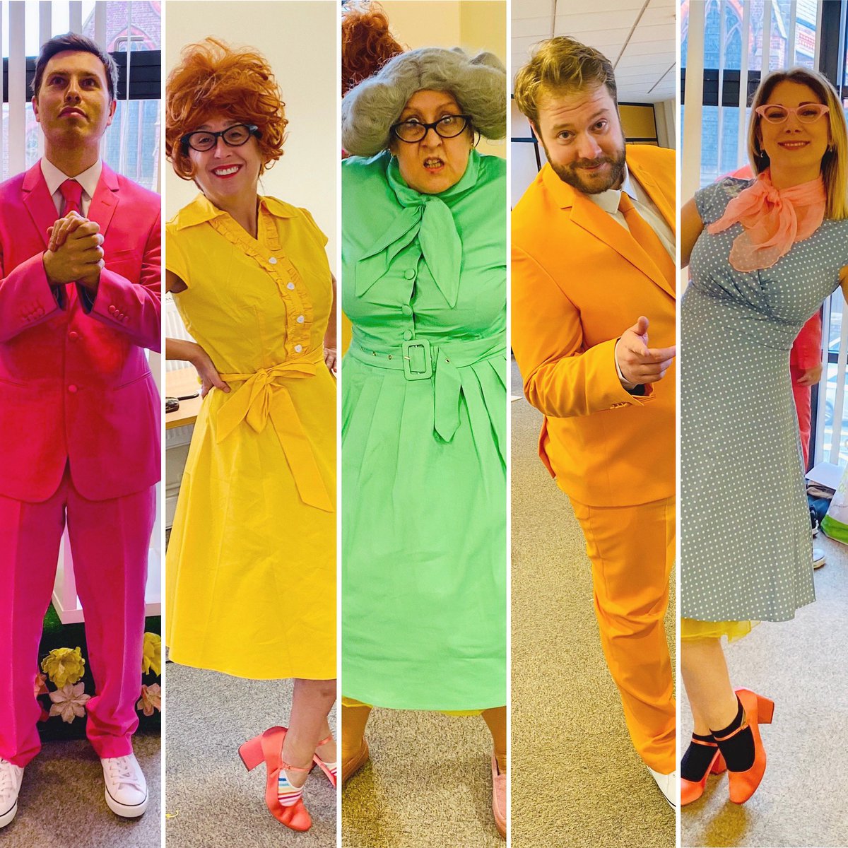 PaperworkT's tweet photo. We’re ready to party after a fantastic day of rehearsals, join us from 12-4pm in Chavasse Park for a Birthday, Graduation, New Arrival or a Wedding from the It’s Your Party crew! #itsyourparty #withoutwalls #streettheatre #doingthepaperwork @Liverpool_ONE @CultureLPool https://t.co/gx0HwiT18T