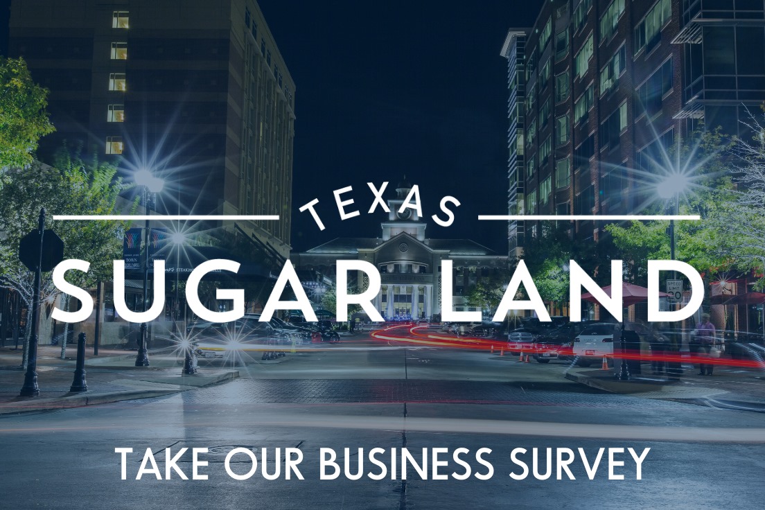 VisitSugarLand's tweet photo. Calling all Sugar Land Businesses! Help the Sugar Land Office of Economic Development better understand how Sugar Land businesses like yours have performed and the challenges you are facing due to the pandemic. Click the link to take survey. ttps://bit.ly/31WEB1P
#AllInForSLTX https://t.co/QBKU34FLbS