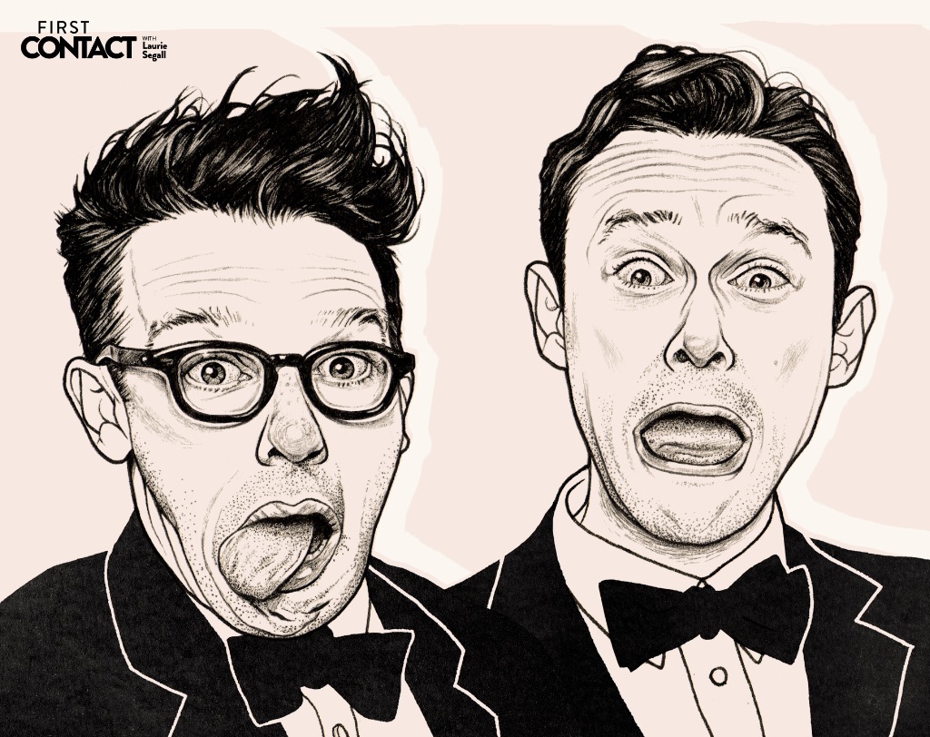 FirstContactPod's tweet image. If you missed our season 1 finale, check out @LaurieSegall’s chat with @hitRECordJoe and @jaredgeller!