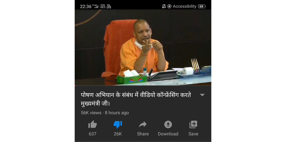 overthinker_99's tweet photo. I'm from UP Turkey , proudly i can say i have dislike this video. I will dislike it 3000 times .if i have do so. @BJP4India @BJP4UP
#StudentDislikesModi https://t.co/UFjhhsdnhw