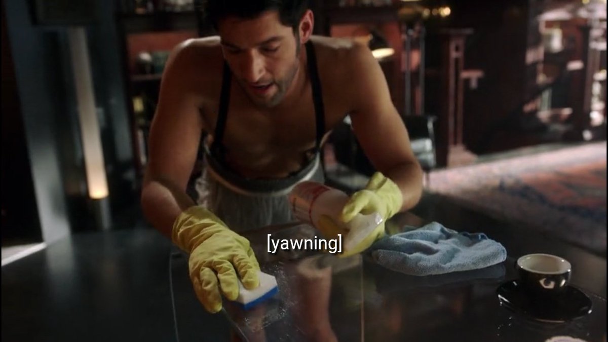 bonnetfolklore's tweet photo. @LuciferNetflix You know, just a representation of me in quarantine https://t.co/8yaRFXjePU