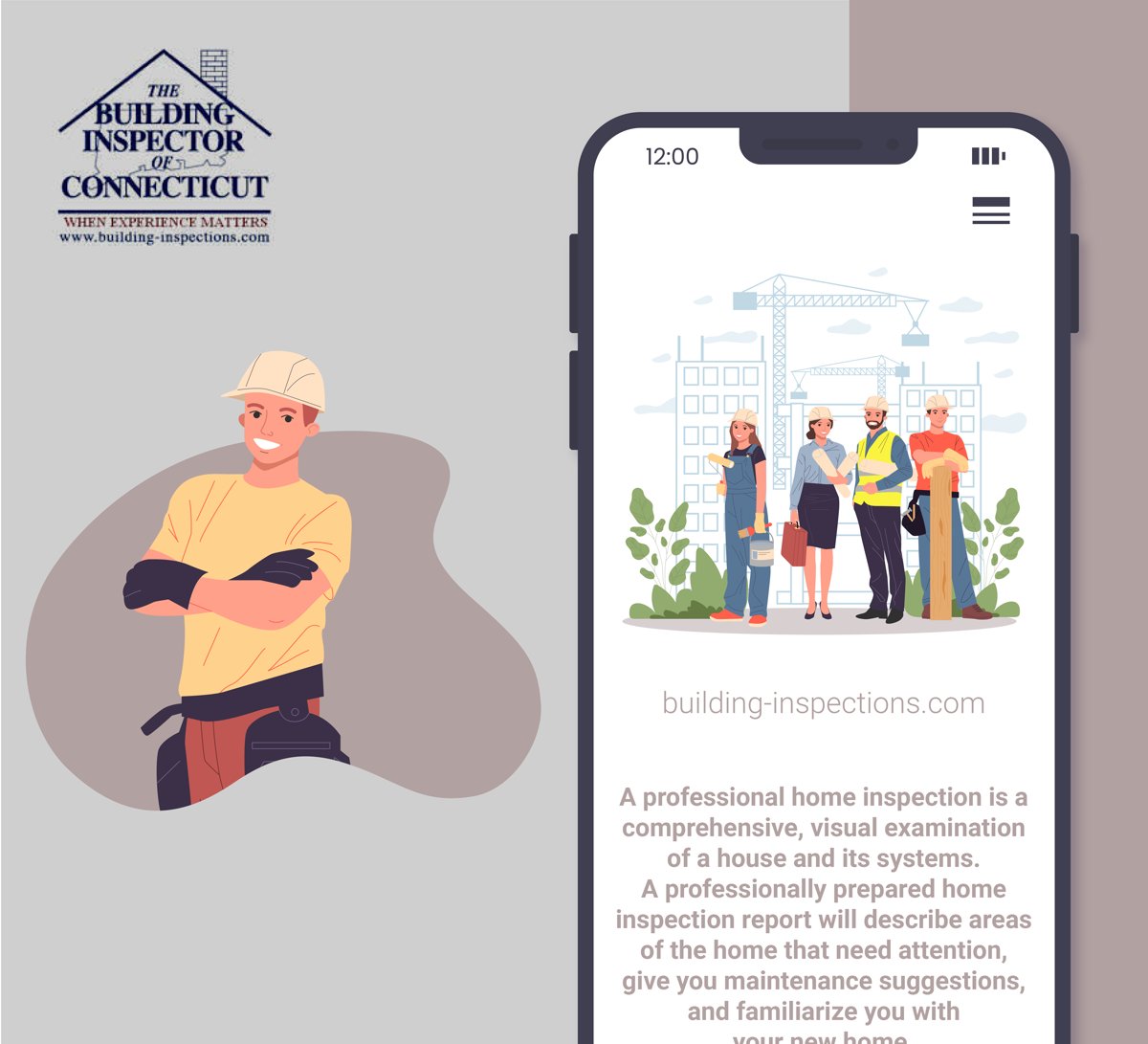 Sitepress designed The Building Inspector of Connecticut's brand new website: building-inspections.com. Visit now and get your FREE consultation.

Grow your business. Visit sitepress.dev today.
#WebsiteDesign #WebsiteDevelopment #WebsiteMarketing #WebsiteHosting