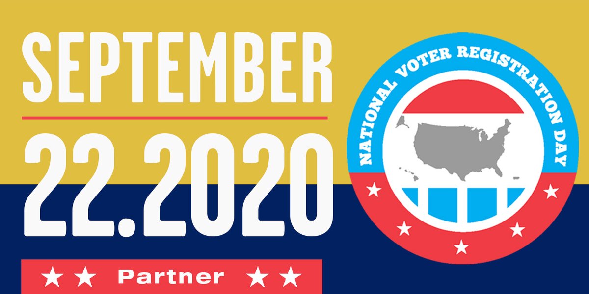September 22, 2020: National Voter Registration Day
