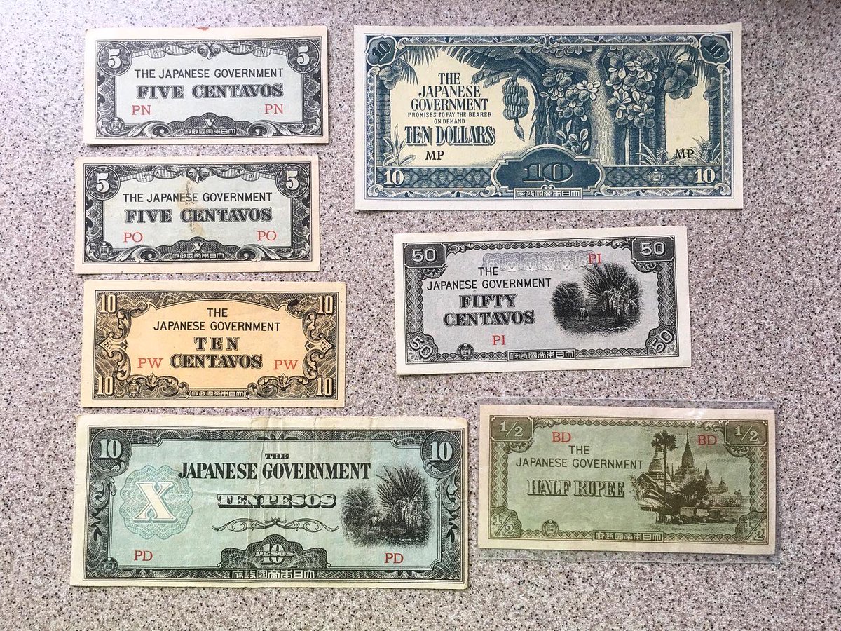 Moneyaddict93's tweet photo. The Japanese Government banknote set🇯🇵 #banknotes #banknote #banknotesoftheworld #banknotescollection #collectibles #collector #numismatics #numimastica #numismatist #daily #japan #japanese #instadaily #money #currency #papermoney #papermoneycollection #oldmoney #money #lithuania https://t.co/9QtVeRDB9J