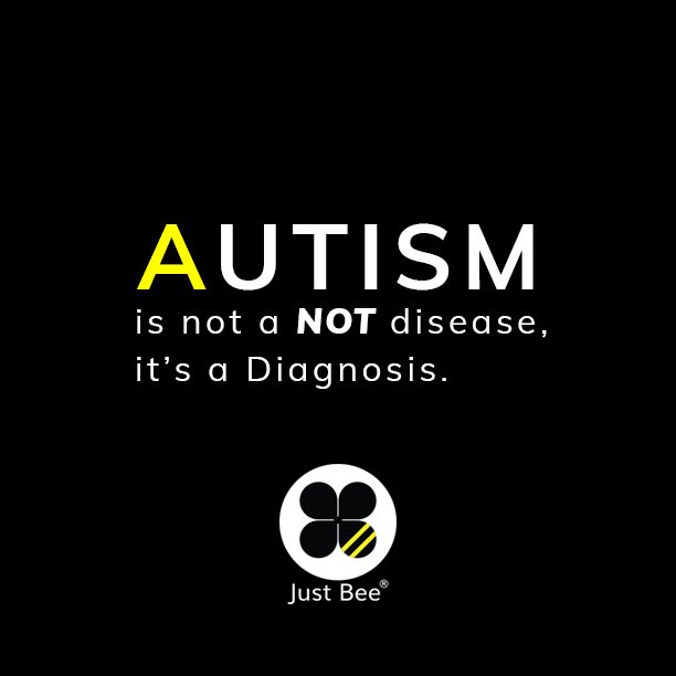 _Just_Bee's tweet photo. Autism Awareness 
#JustBeeTheChange 🐝 https://t.co/OoVM2hffEH