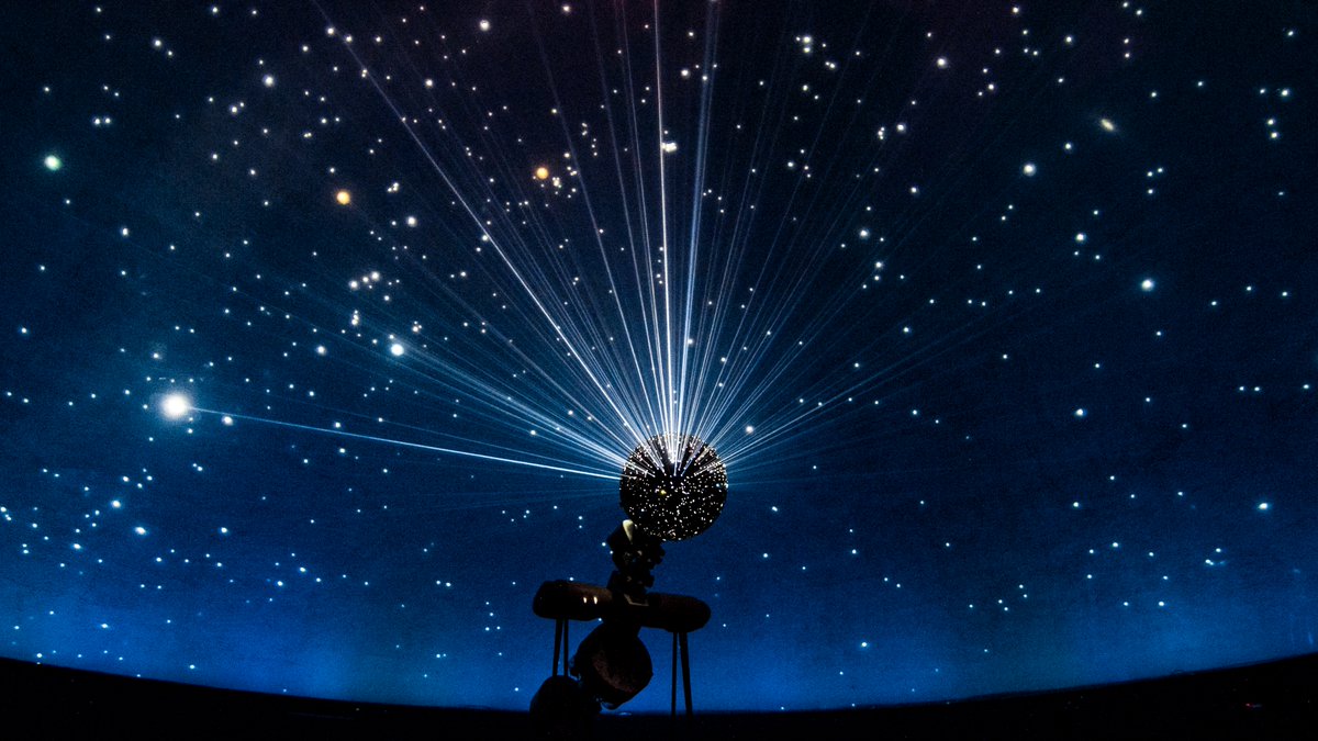 PlanetariumCT's tweet photo. Our Spitz 512 star projector in action, before being replaced by our Digistar 6 system in 2019.
#Space #Astronomy #Planetarium #Digistar https://t.co/johEh6q1n2