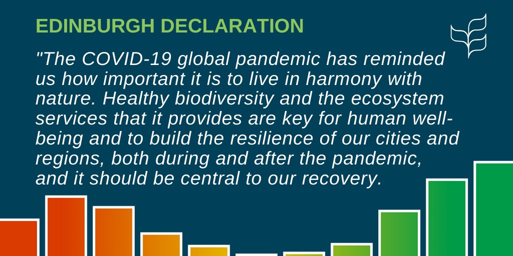 Sub-national governments are calling for stronger action &amp; greater involvement of local communities to halt #biodiversity loss. <a href="/Scotgov/">Scottish Government</a> has published the #EdinburghDeclaration after extensive global consultations.

Read Declaration
➡️gov.scot/publications/e…

#Biodiversity2020