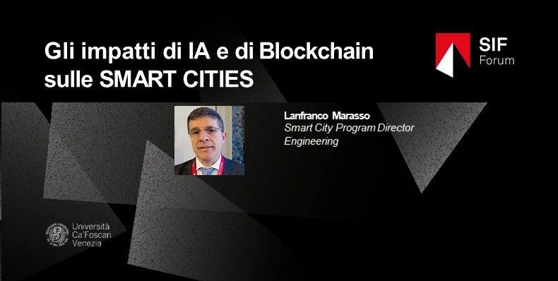 EngineeringSpa's tweet photo. "Grazie alla piattaforma #DigitalEnabler abbiamo combinato dati da fonti eterogenee con algoritmi di #AI e generato valore aggiunto per decision maker, imprese e cittadini": @lmarasso al @SIForum2020 di #Venezia. #SmartCities #IntelligenzaArtificiale #StrategyInnovationForum https://t.co/gbi2N3somX