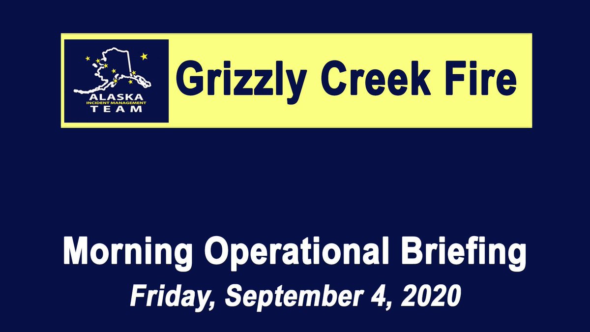 fire_grizzly's tweet photo. Operations Section Chief Trainee Randy Foland has the latest on the #GrizzlyCreekFire 

https://t.co/InTDBnwbOW https://t.co/Gs0I17tUxB