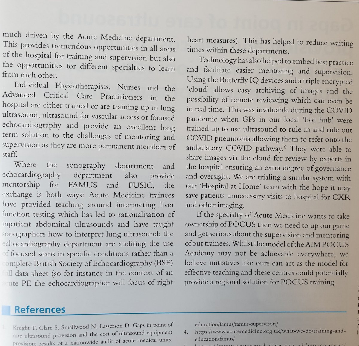 Complete POCUS Training (@aim_pocus) on Twitter photo Andy and I were delighted to be asked to write a guest editorial for Acute Medicine on the role of POCUS in our Acute Medical Unit (<a href="/RBH_AMU/">RBH Acute Medical Unit</a>) at the Royal Berks (<a href="/RBNHSFT/">Royal Berkshire NHS Foundation Trust</a>). Andy and I were delighted to be asked to write a guest editorial for Acute Medicine on the role of POCUS in our Acute Medical Unit (<a href="/RBH_AMU/">RBH Acute Medical Unit</a>) at the Royal Berks (<a href="/RBNHSFT/">Royal Berkshire NHS Foundation Trust</a>).