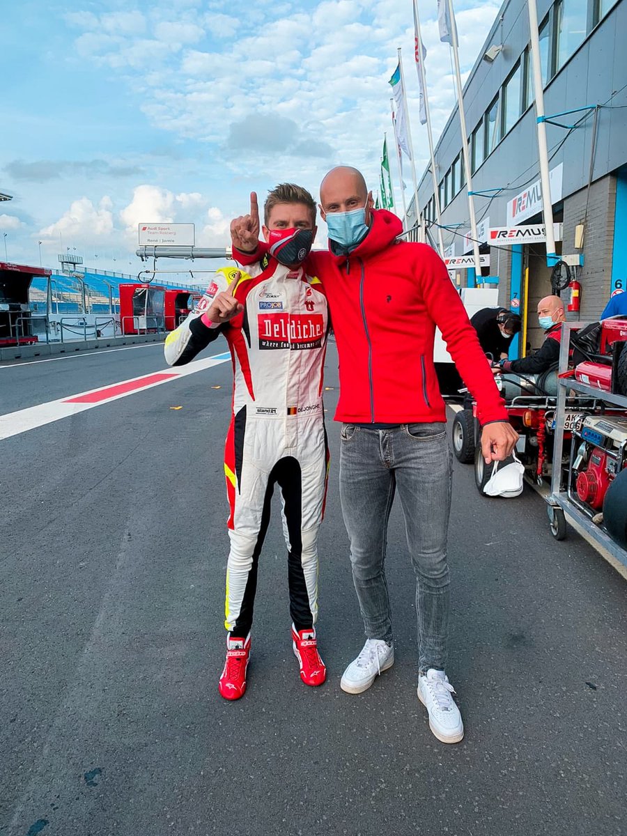 POLE position @ Belcar Series! The best way to celebrate my birthday week and my first race of the year! (In september how weird is that). Cheers 🚀 #Deldiche <a href="/tomboonen1/">tom boonen</a>