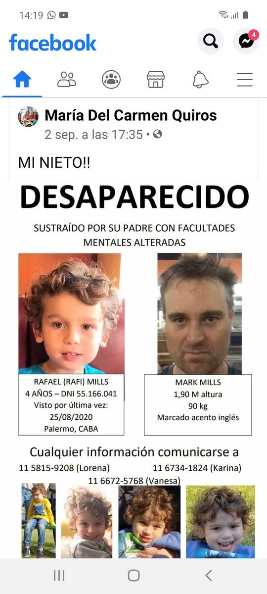 MariaLucia523's tweet photo. Es real. El nene es familiar de una amiga. Viralizar por favor. https://t.co/RJ3QdCBJb4