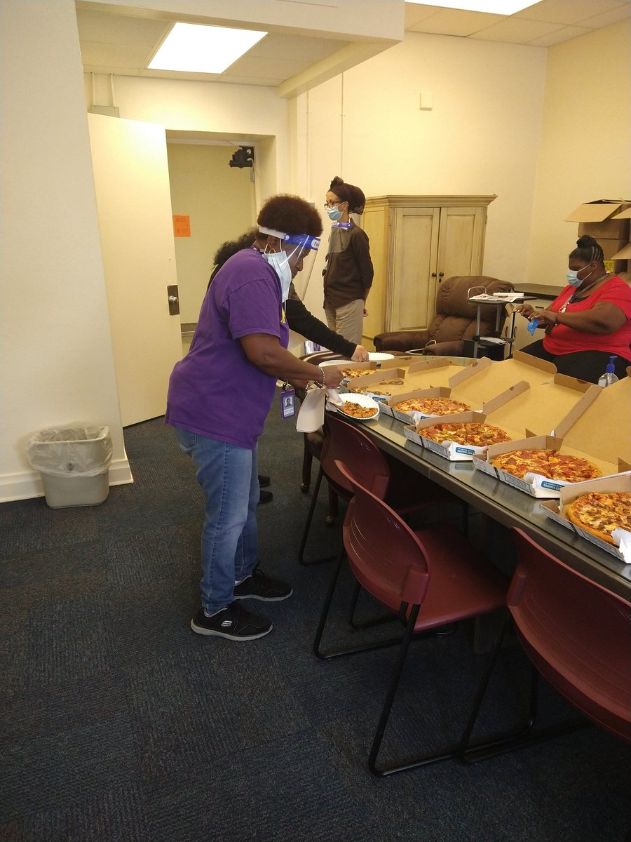 n4god's tweet photo. Treating our tireless and so helpful paraprofessionals to lunch. Our back to school bash was successful because of all of their help. #wearefamily#inthistogether https://t.co/AY3UjdeIAf
