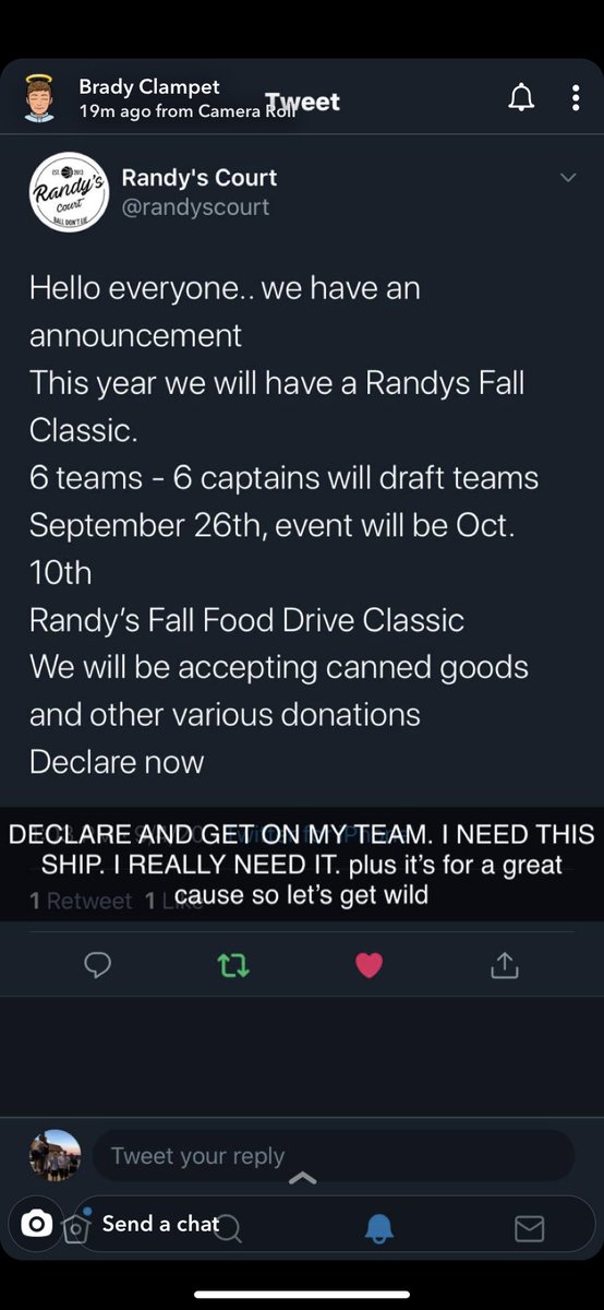 maverickwright1's tweet photo. @randyscourt say less. I declare https://t.co/acd7Pc9NeF