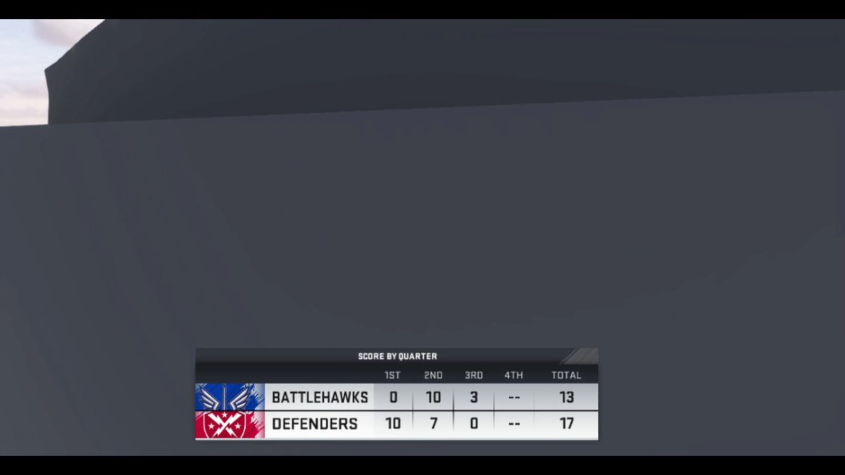 The Battlehawks scored in the 3rd, but still trail behind the Defenders 17-13. Can DC hang on for the win?

Tune in LIVE:
youtu.be/isTW5-oSzGM

#ForTheLoveOfFootball #XFLSimulated #XFLLive