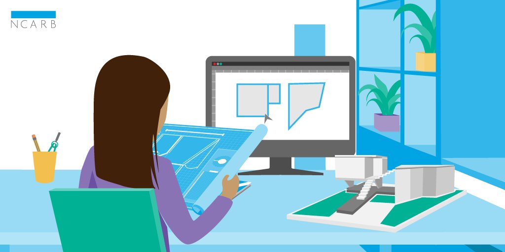 NCARB's tweet photo. Know someone who wants to become an #architect? Make sure to tell them to visit https://t.co/iV8tqUVJaC to learn all of the steps needed to make it happen. #DestinationArchitect https://t.co/dXRzrw2fLY