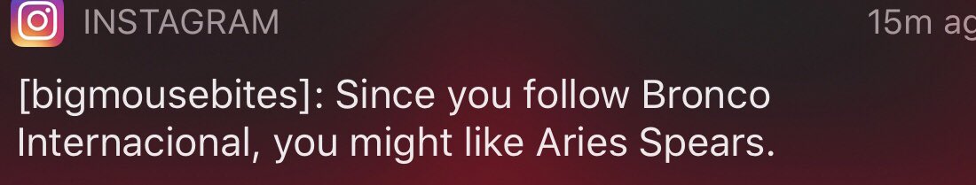 BigMouseBites's tweet photo. @MaryMary_XSW I think Instagram might be a little confused these days... https://t.co/9RRYkfz7n0