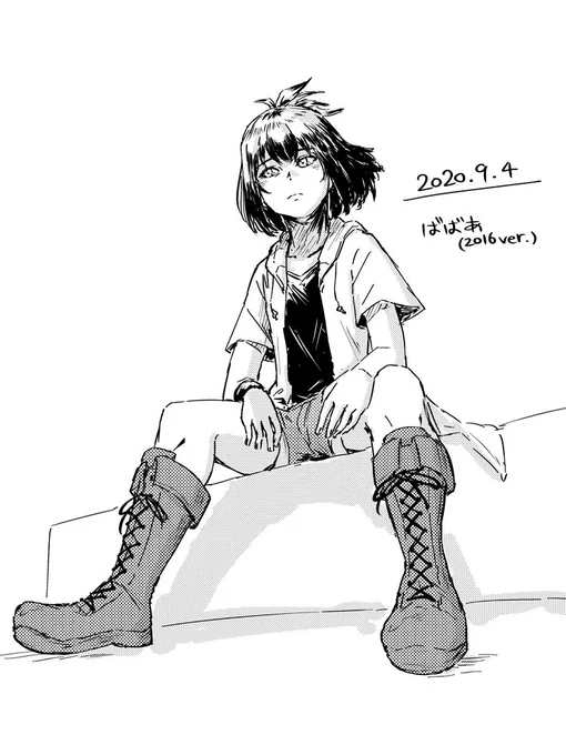 漁ってたら古に描いた資料出てきたから、ほぇ〜…ってなりながら描いた…✍️
未だにブドウの花は私の命を吸い取ります?? 