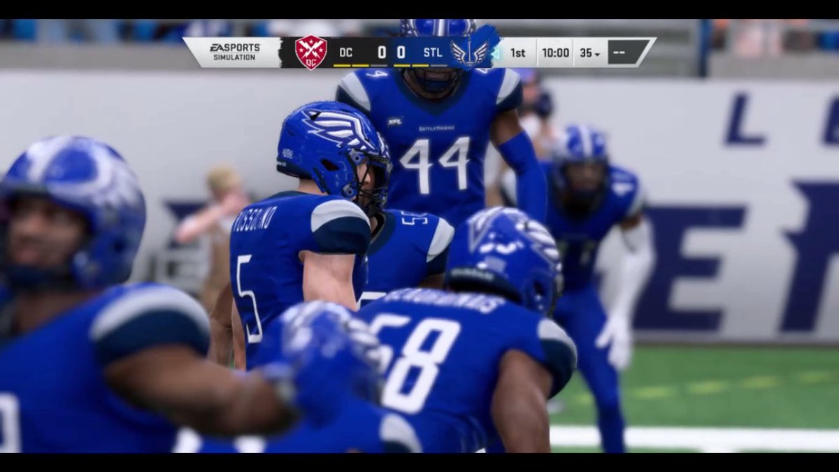 We are minutes away from kickoff in St. Louis! This week 10 matchup is a preview of the playoff match between these two next week. It's going to be a good one!

Tune in LIVE:
youtu.be/isTW5-oSzGM

#ForTheLoveOfFootball #XFLSimulated #XFLLive