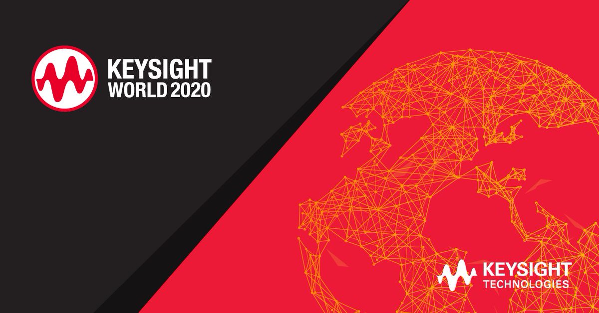 KeysightNAS's tweet photo. Join Keysight's global live-streamed event designed to bring you the latest industry, design, and test trends.
Innovate Next. At #KeysightWorld2020. September 22-24. Register now! https://t.co/hPdO12g65y https://t.co/itOSK8brVk