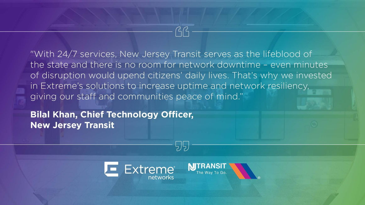 What keeps 270M passengers a year, 2,221 buses, 1,231 trains, and 21 light rail vehicles moving? <a href="/NJTRANSIT/">NJ TRANSIT</a> and its purpose-built IT network solution. extr.co/32VqbOZ #digitaltransformation