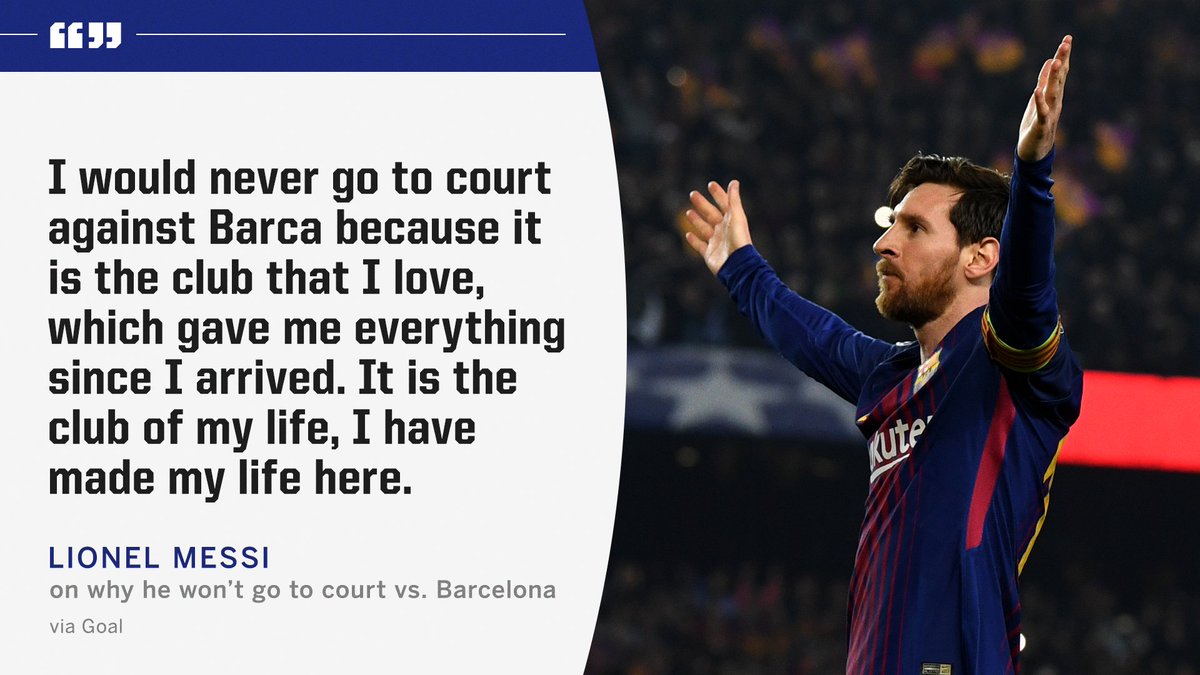 nabind51's tweet photo. Finally GOAT is staying at Barca, it seems against his will bt hope and wish for great season ahead. Main culprit behind all this saga is bartomeu and his incompetent board. @FCBarcelona
Love u Leo 
Forca Barca 👊⚽💪 https://t.co/XnqDQ49Zce