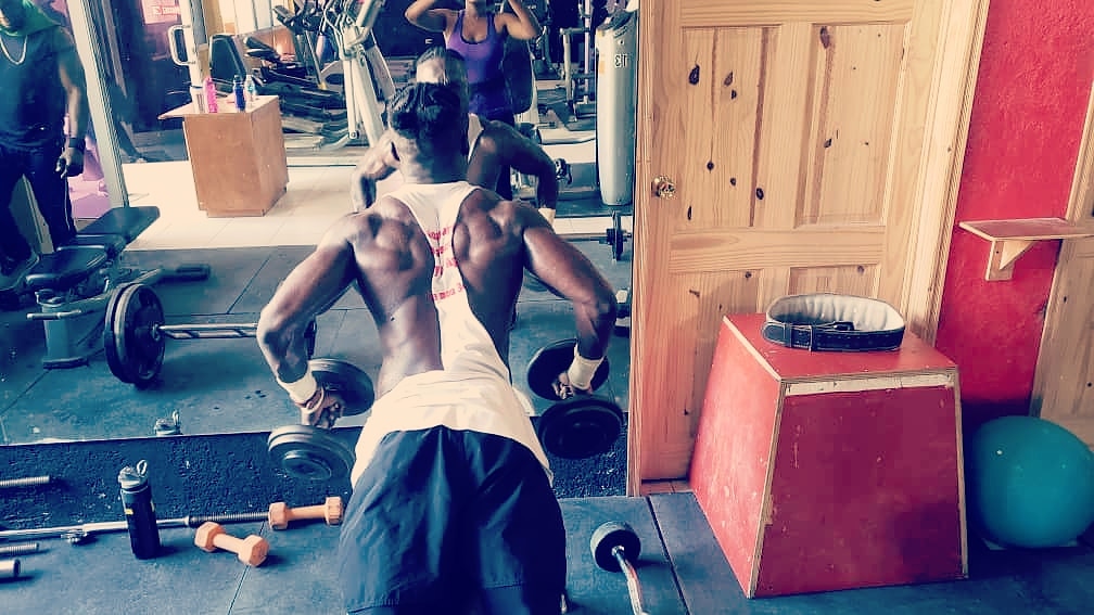 MesyeMr's tweet photo. Let's build Some massive back. https://t.co/P75qMwqFzG