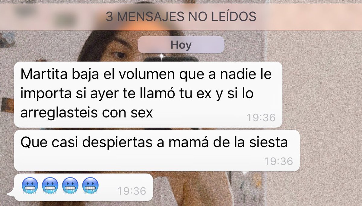 martaoviiedo's tweet photo. Mi padre me acaba de decir esto , no puedo más con mi vida 😂 https://t.co/7KPg3ZzUlh