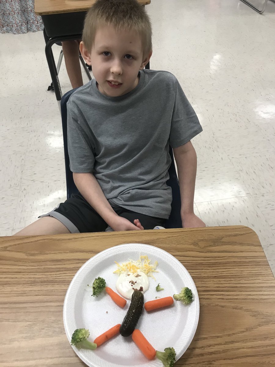 Veggie Man to conclude our unit on our healthy bodies. ⁦<a href="/LoudonSchool/">Loudon Elementary School</a>⁩ ⁦<a href="/RichesinIvee/">Ivee Giles</a>⁩