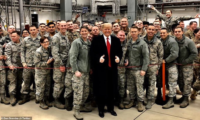 Flying across the world into Afghanistan for Thanksgiving is just one of the wars he's ending . . . Thank you  @SecPompeo and  @GenFlynn  https://twitter.com/LJT_is_me/status/1200025550628302848?s=20