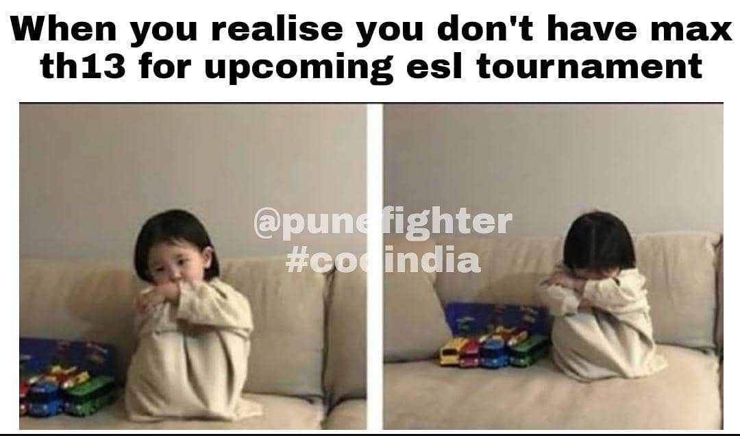 MemsPage's tweet photo. Sad Bhai😆
Like the tweet if you loved it❤️

Follow :-) @SumitmMallabade @FighterPune 
Pune Fighter Official Instagram:-https://t.co/boyHefwNEU

#indianclashingcomunity #clashofclans #memes #coc #gaming #clashofclansmemes #punefighter #sumit007 #cocindia https://t.co/tenRd4jjdI