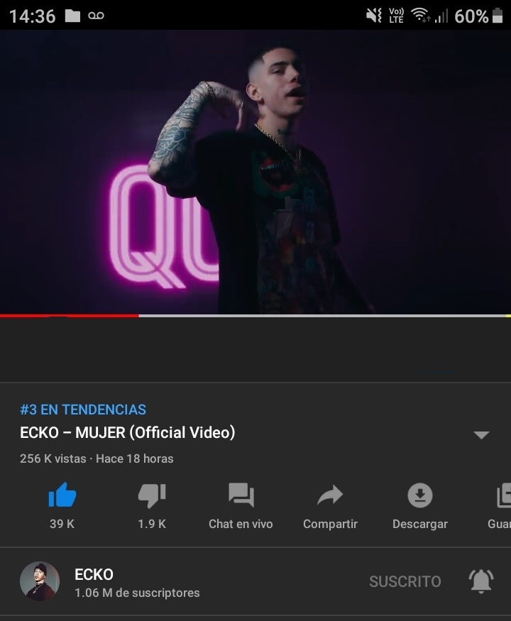 levvely's tweet photo. El nuevo single de @_eckoyg está siendo tendencias #3 🇦🇷🥇#MujerByEcko 

https://t.co/yEvKvoZERl https://t.co/gCMEs5Dt5b