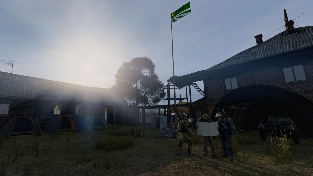 kplan_KayPlan's tweet photo. @Rythagoras @_Aidaann @ProfessionalZed @AvianxxTV @MaikSharingan @jaws_lord @DayzVillage @DayZ @bohemiainteract We had the blueprints for a nice trading outpost #DayZBaseBuilder #DayZVillage #MyDayz @DayZ https://t.co/cdkNMCqpit