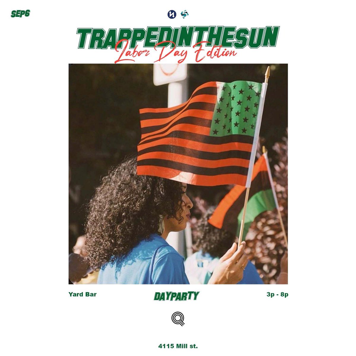 barglancekc's tweet photo. This Sunday we’re bringing the vibes to Yard Bar for
#TrappedintheSun Labor Day Edition !
Doors open at 3p
Masks are required to enter
Music x @djq_kc https://t.co/vd2eXOEQA8