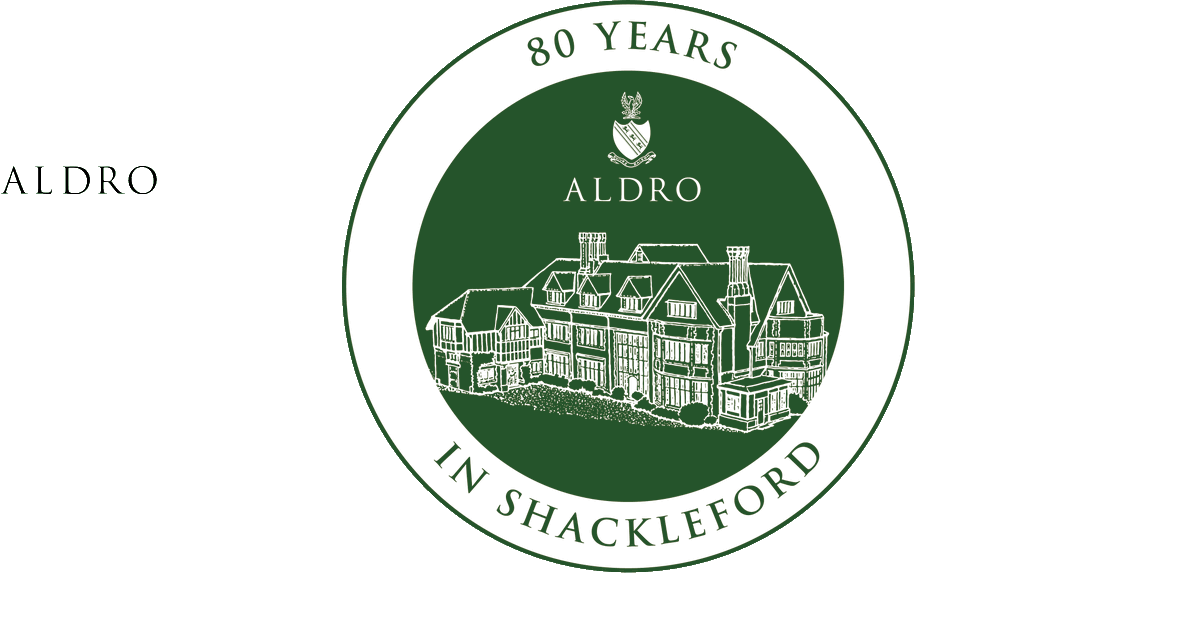 AldroSchool's tweet photo. Happy Birthday to us! Today marks the 80th anniversary of Aldro arriving in Shackleford. To mark the occasion we recreated the photo taken 80 years ago with our new Form 3 boys and Mr Stovold (President of the OAs and a new boy 80 years ago!) #Shackleford #Aldro80 https://t.co/tTqeRiUArt