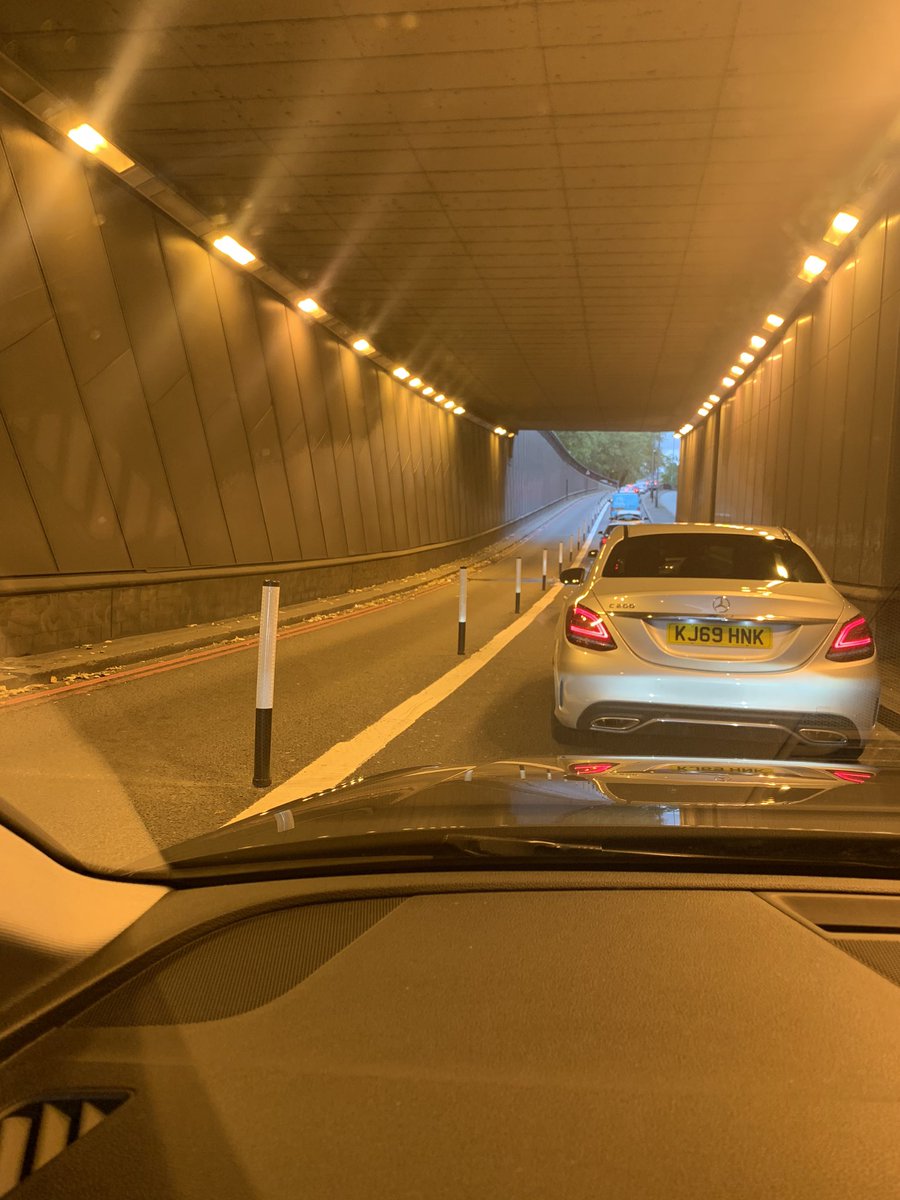 A501 Euston Rd is now one lane. Whose brilliant idea was this? Been stuck here for over 45mins 🤬🤬🤬