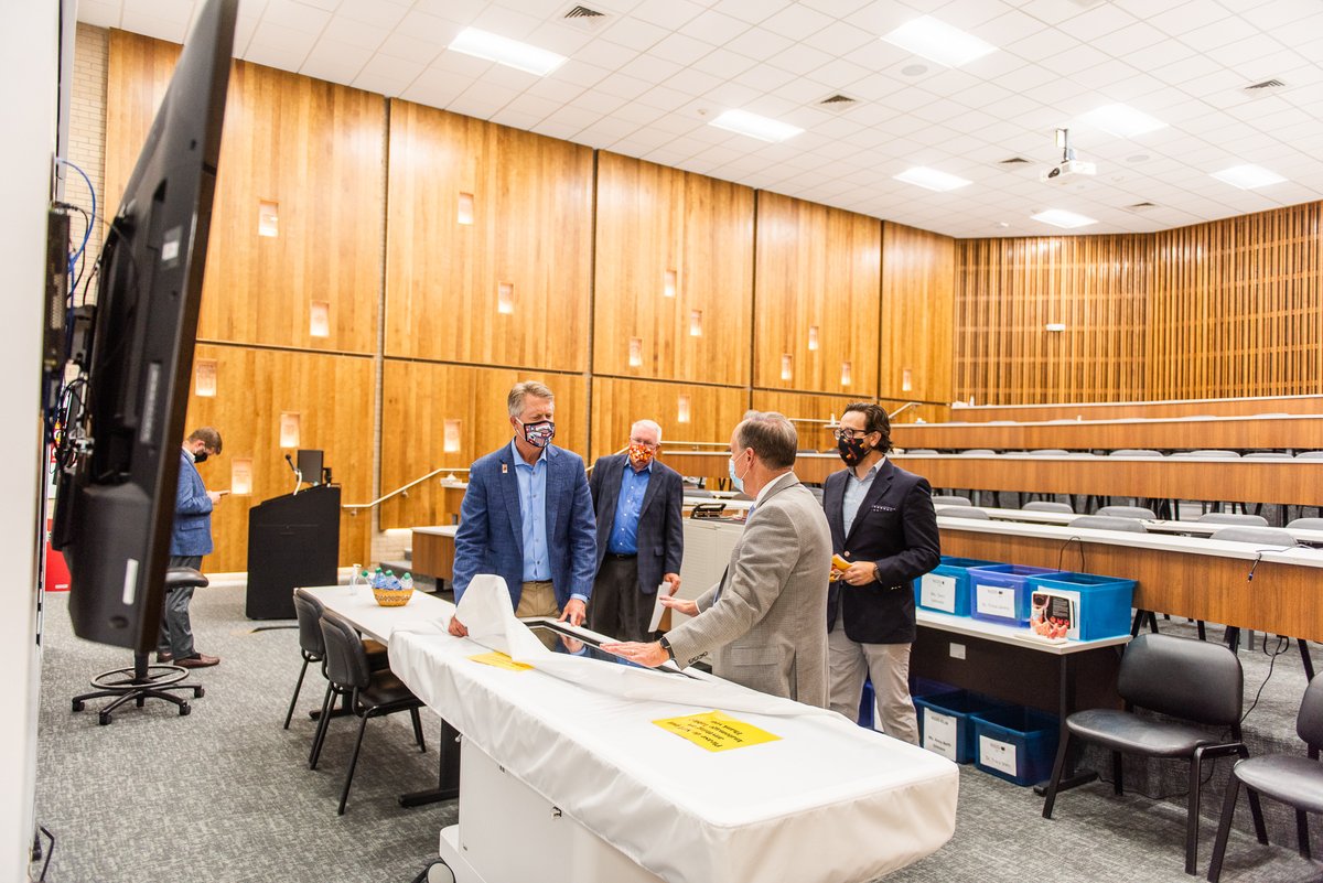 We were happy to host Rep. <a href="/RogerMarshallMD/">Dr. Roger Marshall</a>, US Senate candidate, on our campus to discuss the importance of public higher education, the success of our nursing program, and our initiatives to grow the local economy.