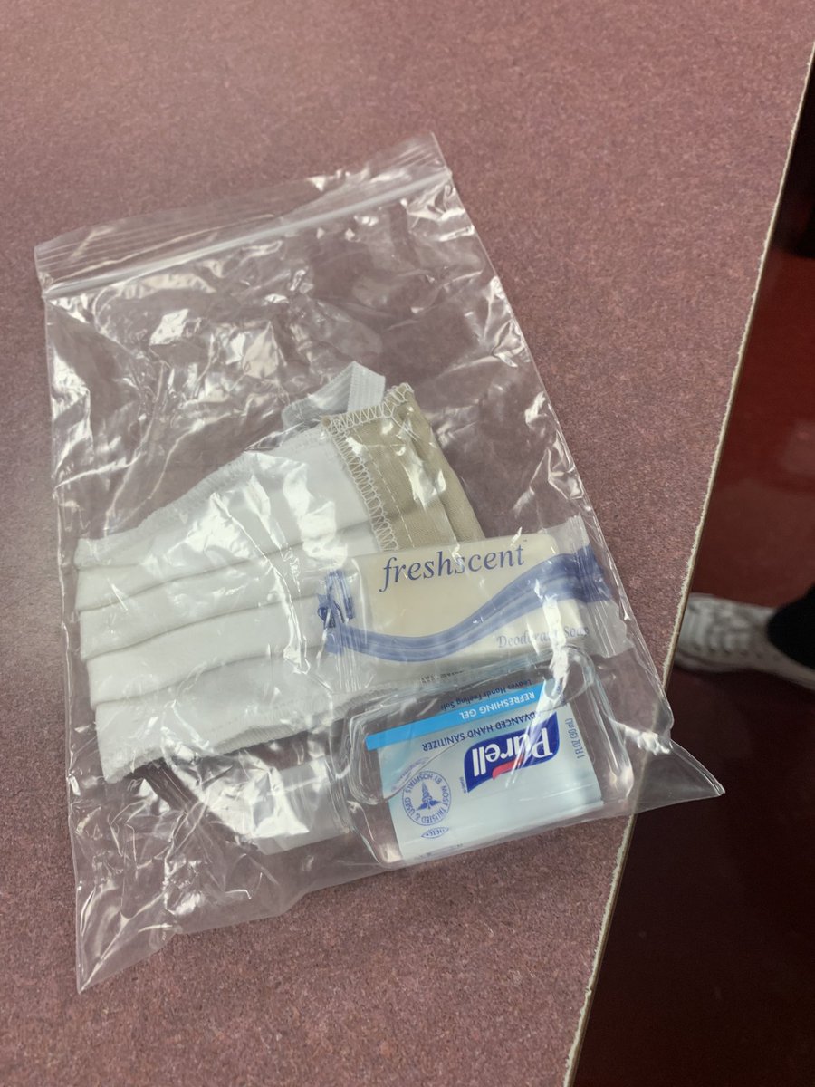 tgeigerm's tweet photo. @Yolanda Hawkins, our Parent and Family Engagement Specialist coordinated a donation from RichlandCountyFirstSteps.     Ms. Sarah Conrad delivered PPE kits to us today. We are so grateful! https://t.co/r3bzXMbjss