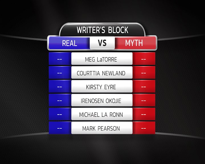 IonWritersBlock's tweet photo. This week’s video => Writer’s Block: Real thing or Myth? 6 Authors duke it out. Which team wins? Whose side are you on? @MegLaTorre @courttianewland @KirstyJaneEyre @IrenosenOkojie @MichaelLaRonn & #MarkPearson
https://t.co/sTQFkz6TfK
#AuthorTube #WritingCommunity https://t.co/HCYvQr0dlL