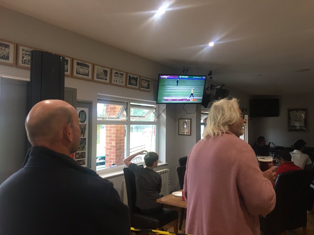tauntondeanecc's tweet photo. #streaminginstyle @SomersetCCC after a great game v @SomStragglersCC in the Geoff Turner memorial game! Stragglers win the trophy today!! #WeAreSomerset https://t.co/vJd9f7luw8
