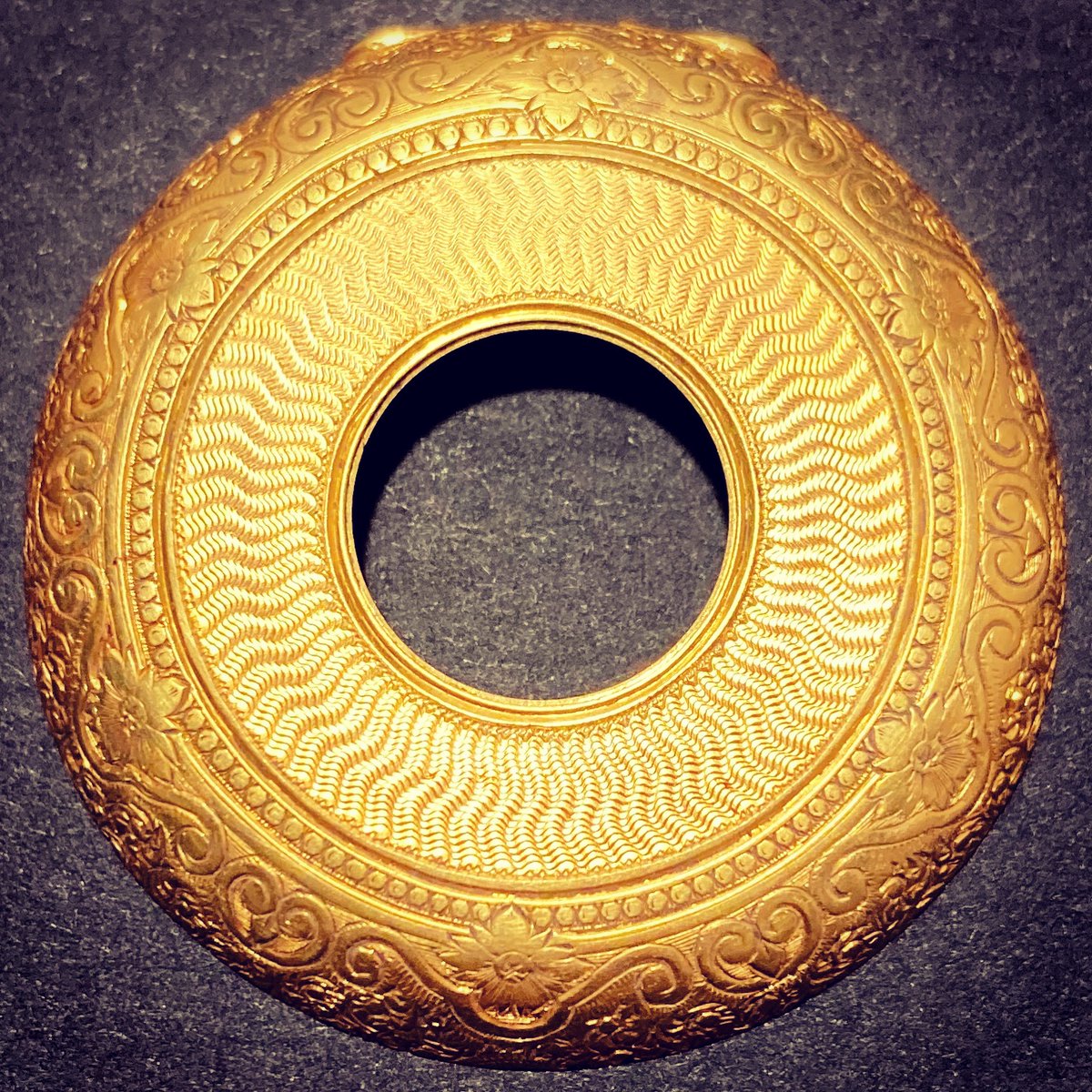 foundbysound's tweet image. Good luck this weekend. My 18k gold find from last weekend.